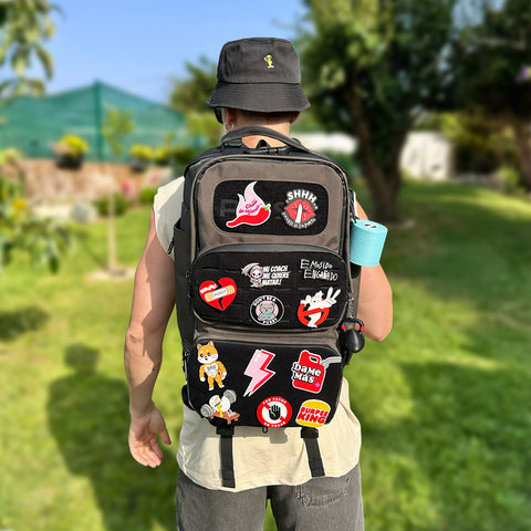 Parches con velcro mochila de CrossFit WOD3D