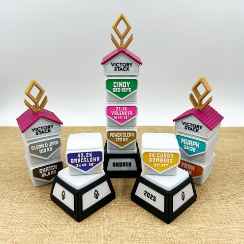 Victory Stack Tótem para recordar tus Logros Modular y Expandible WOD3D