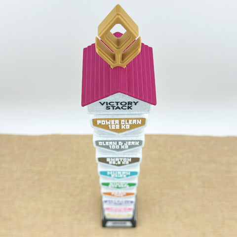 Victory Stack Tótem para recordar tus Logros Modular y Expandible WOD3D