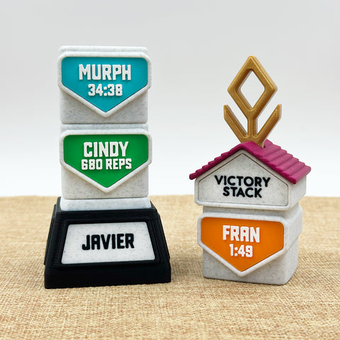 Victory Stack Tótem para recordar tus Logros Modular y Expandible WOD3D