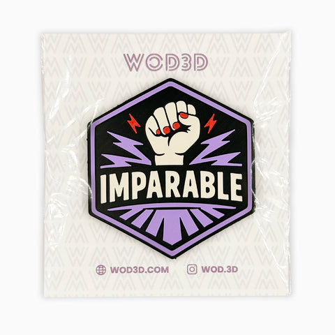 Parche con velcro IMPARABLE – Fury Patch