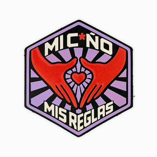 Parche con velcro MI C*ÑO, MIS REGLAS - Power y Fire Edition