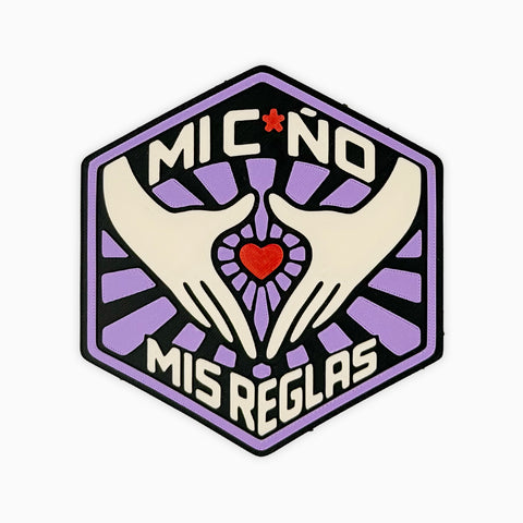 Parche con velcro MI C*ÑO, MIS REGLAS - Power y Fire Edition