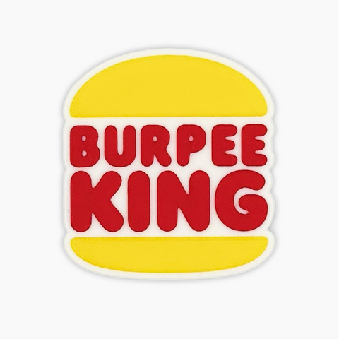 Parche Velcro Mochila Crossfit BURPEE KING WOD3D