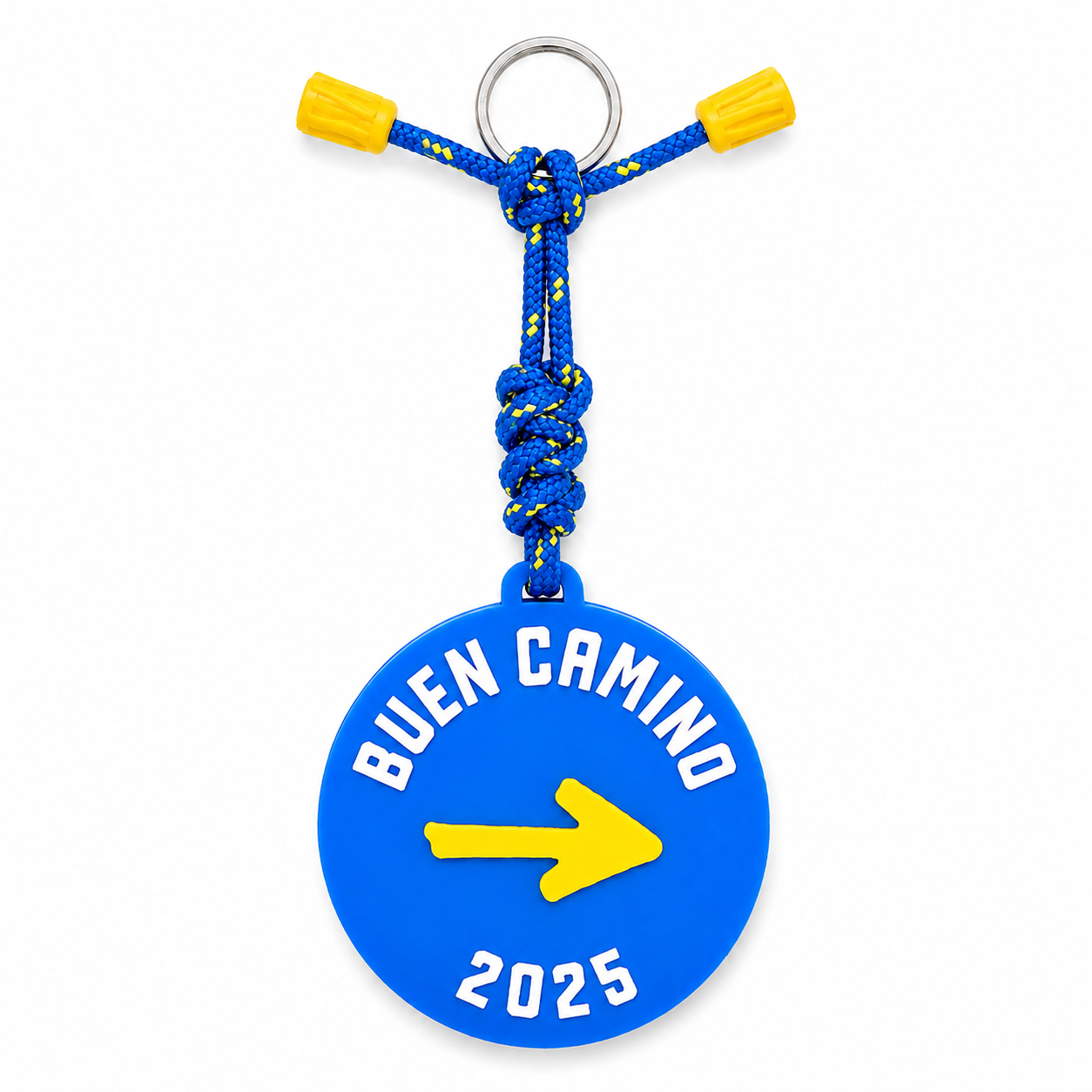 Llavero Camino de Santiago personalizado – Colgante para mochila con nombre