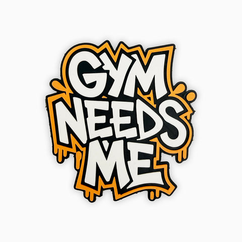 Parche Velcro Mochila Crossfit GYM NEEDS ME WOD3D