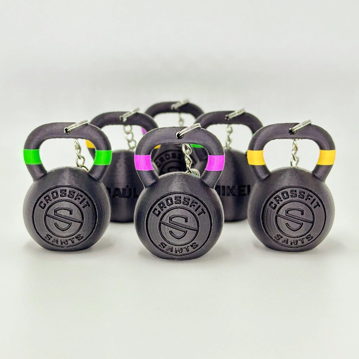 Llavero Kettelbell Dúo Corporativa WOD3D