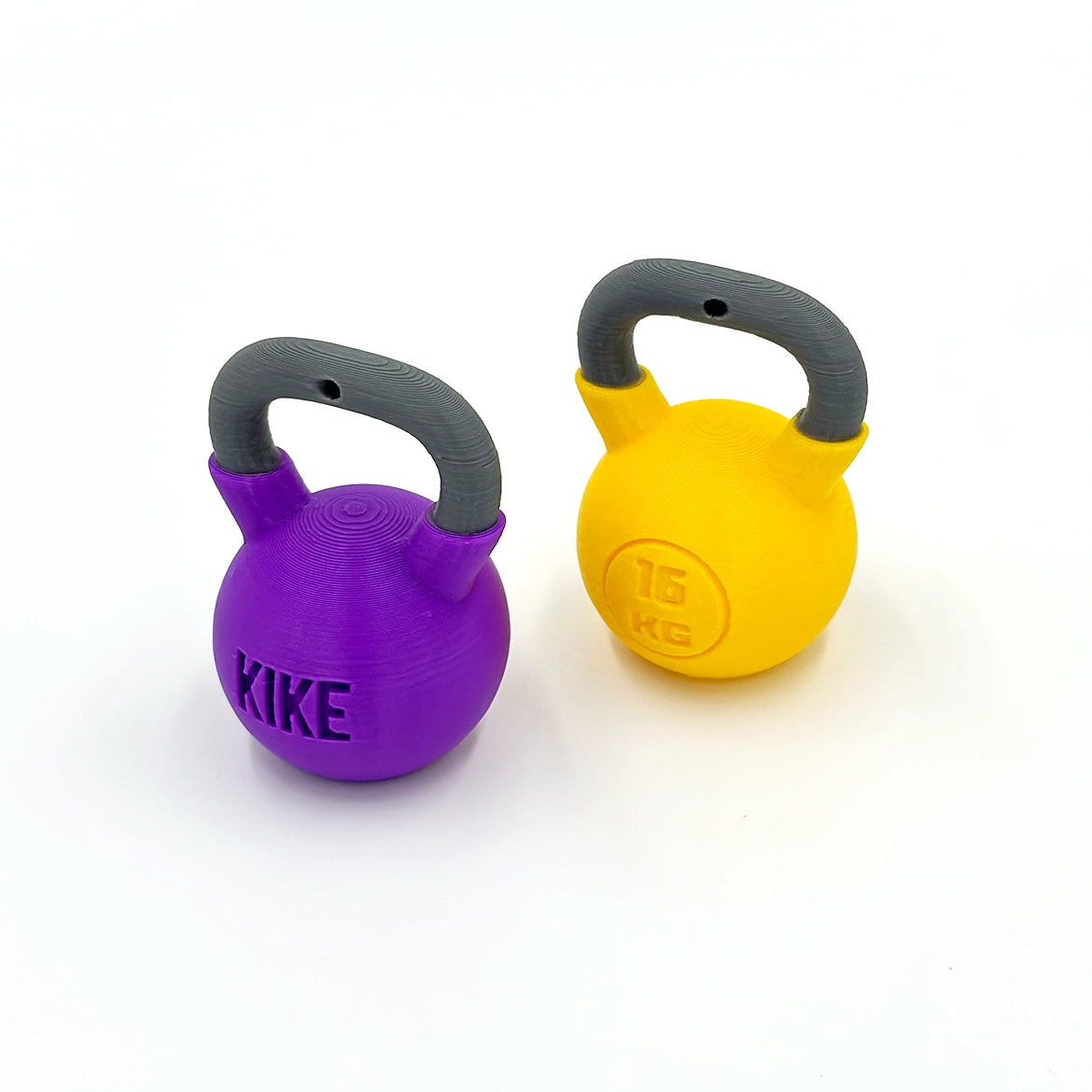 Llavero Kettlebell Personalizado - Accesorios Gym Personalizados