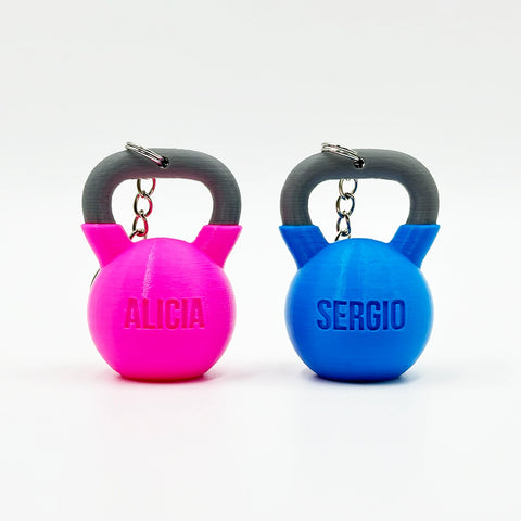 Llavero personalizado KETTLEBELL