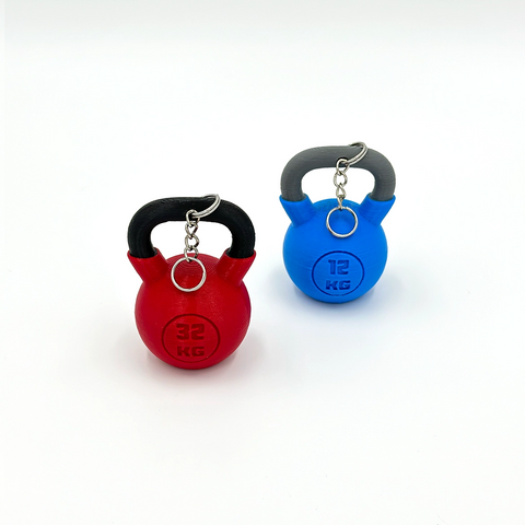 Llavero Kettelbell personalizado, con tu nombre y color preferido WOD3D