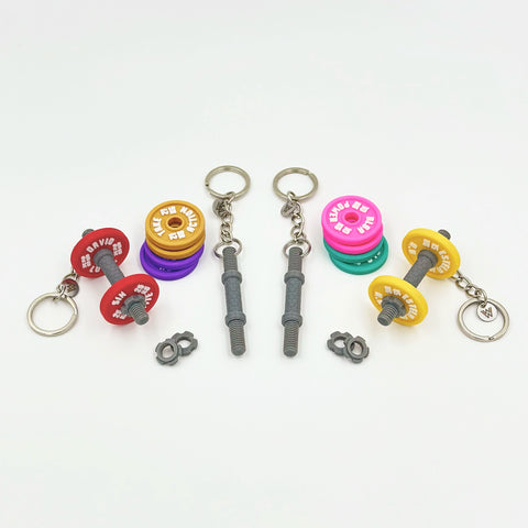 Llavero Personalizado Halterofilia WOD3D