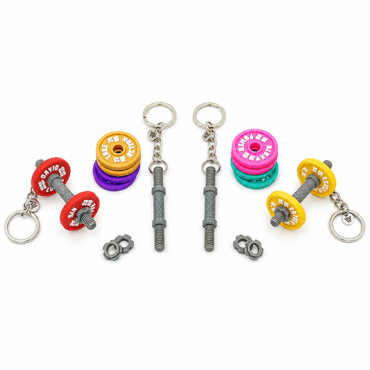 Llavero personalizado HALTEROFILIA