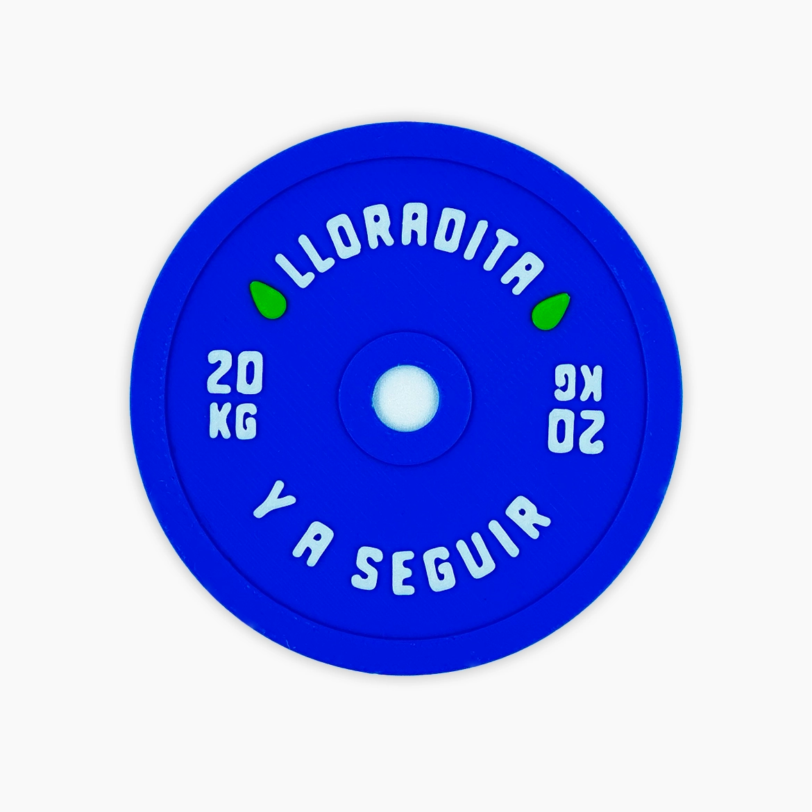 Parche de velcro LLORATIDA Y A SEGUIR 10KG WOD3D