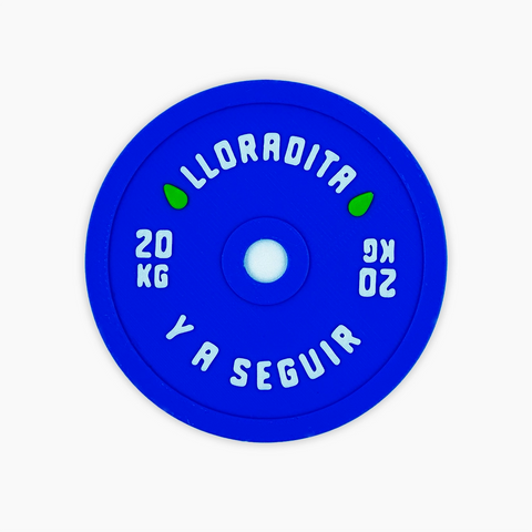 Parche de velcro LLORATIDA Y A SEGUIR 10KG WOD3D