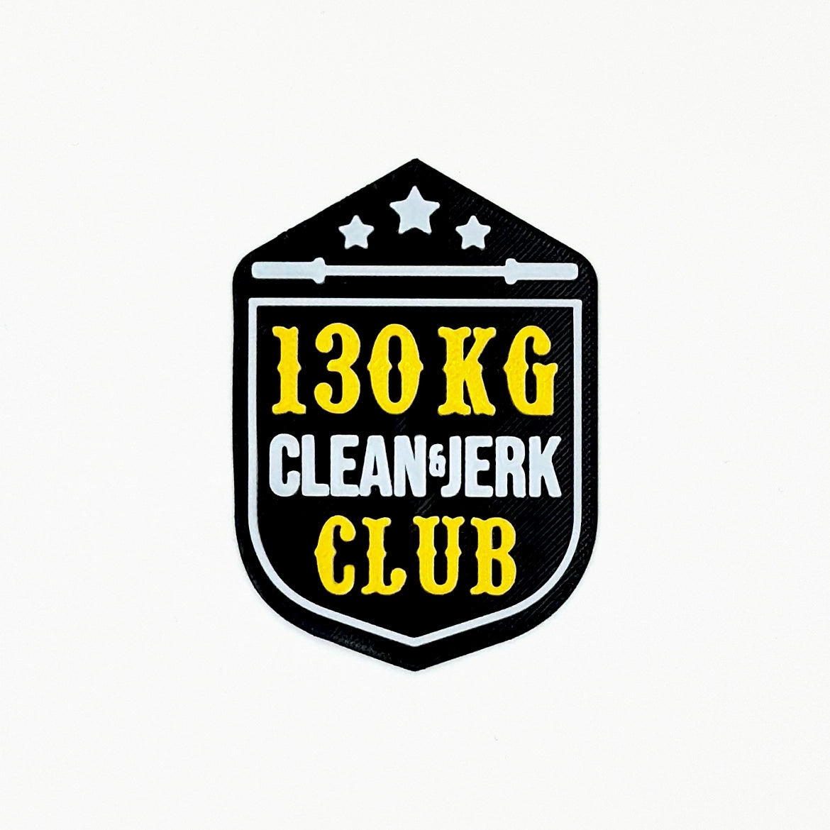 Parche Velcro Mochila Crossfit CLEAN AND JERK CLUB WOD3D