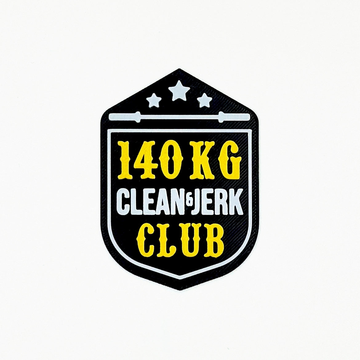 Parche Velcro Mochila Crossfit CLEAN AND JERK CLUB WOD3D