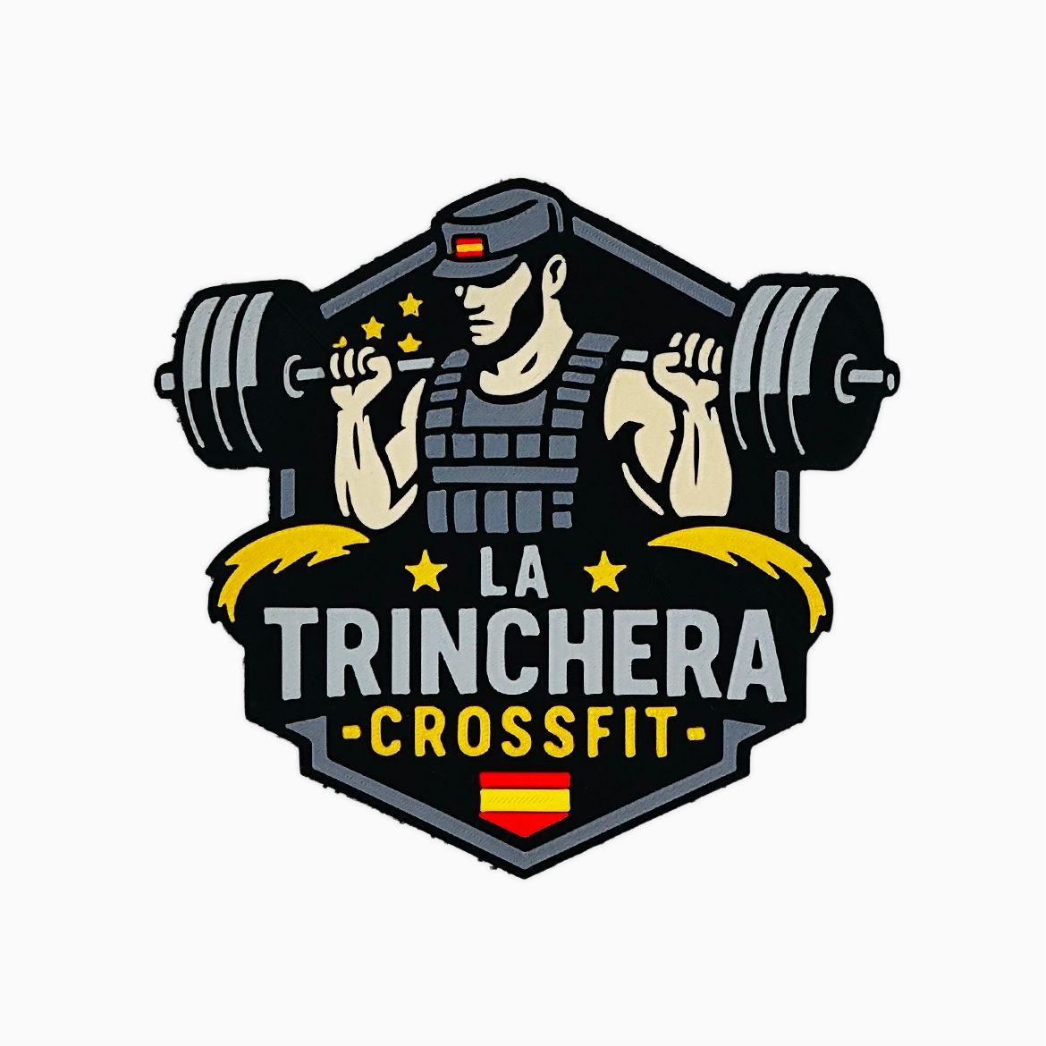 Parche con velcro personalizado Mochila CrossFit WOD3D