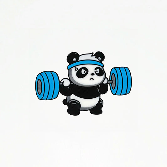 Parche Velcro Mochila Crossfit PANDA POWERFIFTER WOD3D