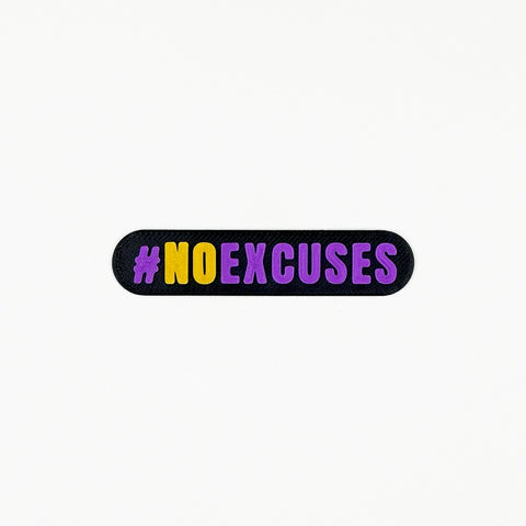 Parche Velcro Mochila Crossfit NO EXCUSES WOD3D