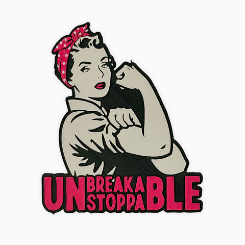Parche con velcro UNSTOPPABLE WOMEN