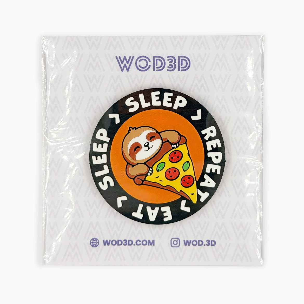 Parche con velcro EAT SLEEP SLEEP REPEAT
