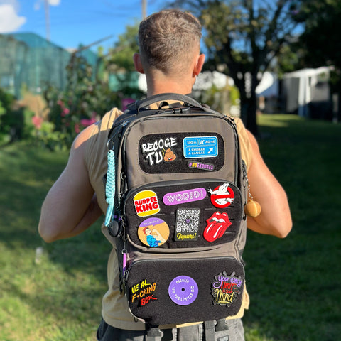 Parche de velcro Disco Halterofilia Personalizado WOD3D