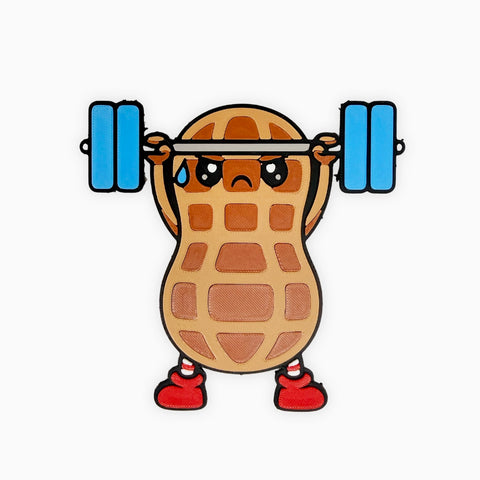 Parche con velcro PEANUT CLEAN & JERK