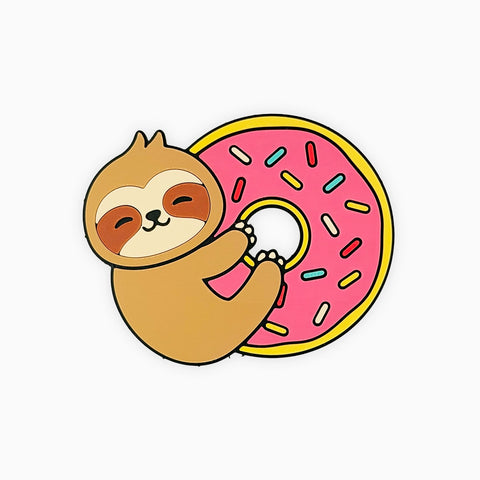 Parche con velcro OSO PEREZOSO DONUT