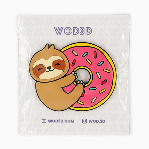 Parche con velcro OSO PEREZOSO DONUT