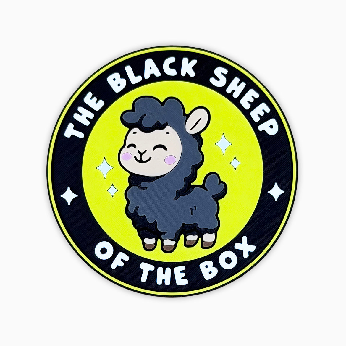 Parche con velcro THE BLACK SHEEP OF THE BOX