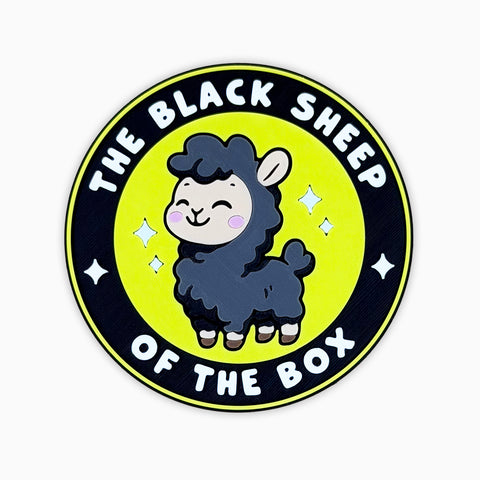Parche con velcro THE BLACK SHEEP OF THE BOX