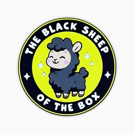 Parche con velcro THE BLACK SHEEP OF THE BOX