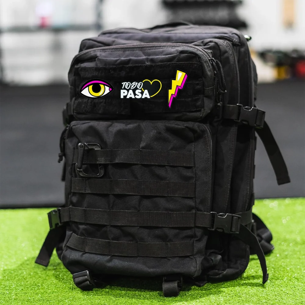 Parches de Velcro Mochila de Crossfit WOD3D