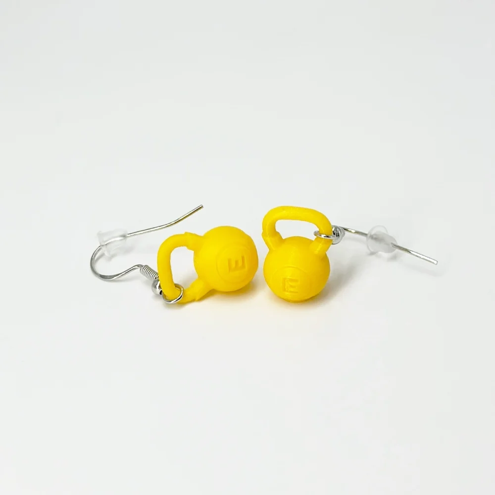 Pendientes Kettelbell Personalizados WOD3D