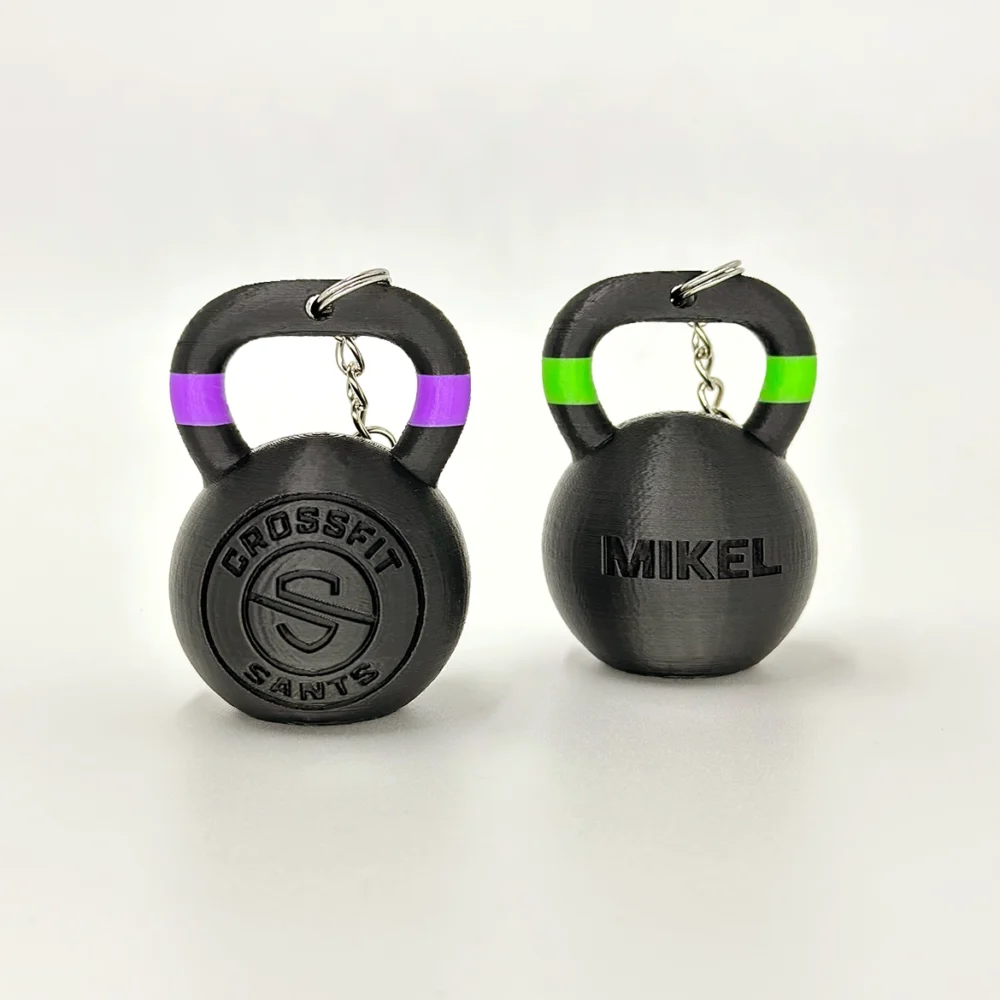 Llavero Kettelbell Dúo Corporativa WOD3D