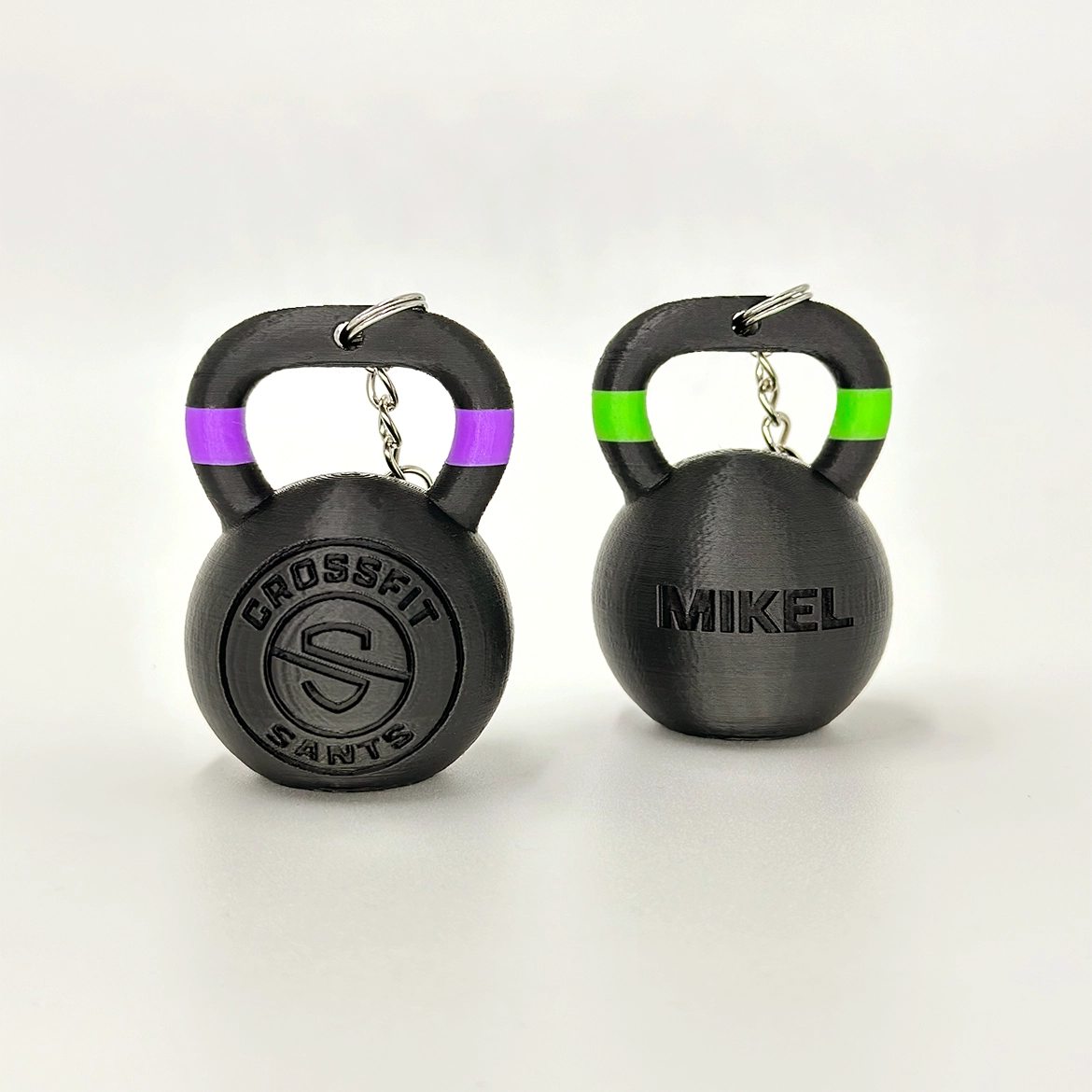 Llavero Kettelbell Dúo Corporativa WOD3D