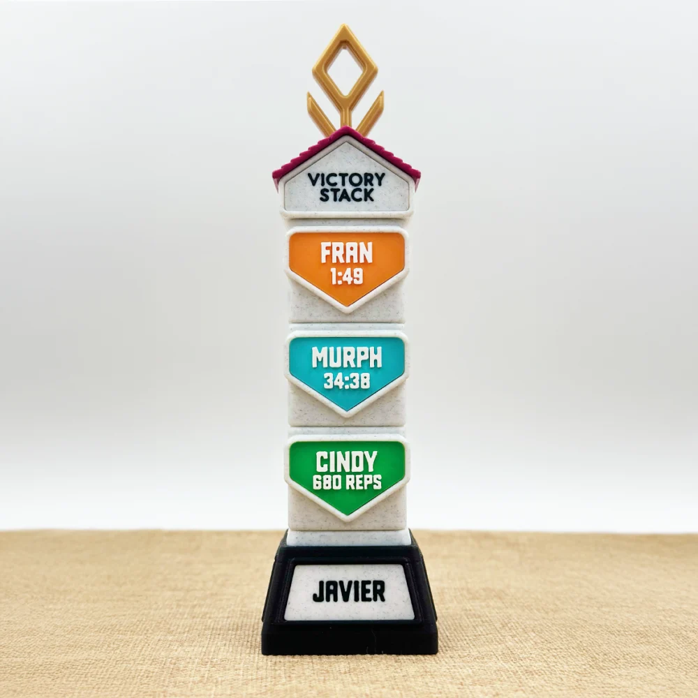 Victory Stack Tótem para recordar tus Logros Modular y Expandible WOD3D