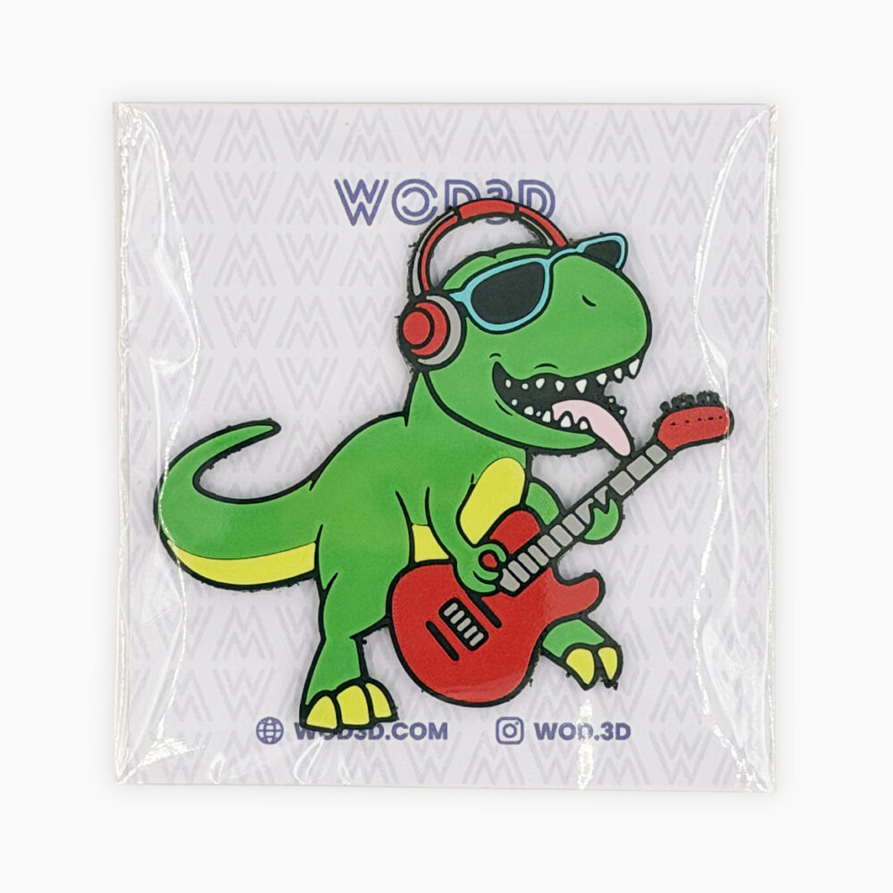 Parche con velcro para mochila de CrossFit DINO FLOW WOD3D